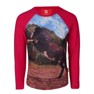 RED HORSE Pixel long sleeved T-SHIRT (152 cm)