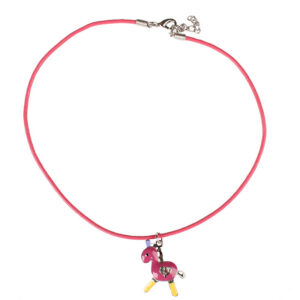 RED HORSE Necklace Pony