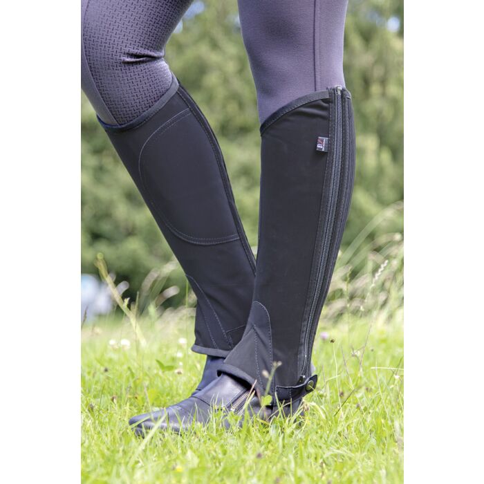HKM Half chaps made of imitation nubuck leather - Image 3