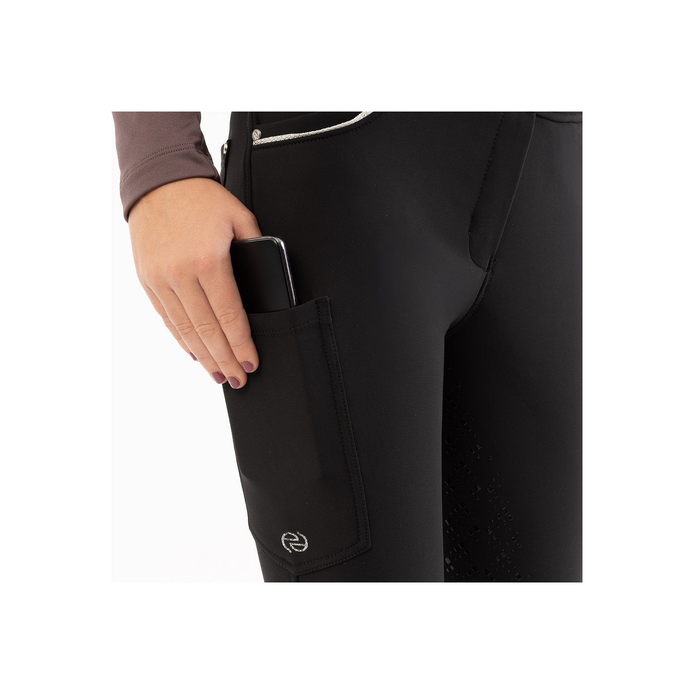 BR Eevolv Riding Breeches Jurre Softshell Silicone Seat - Image 4