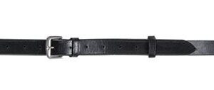 HKM Leather side reins with elasticated insert