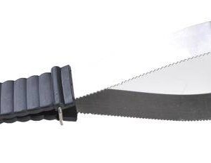 HKM Metal sweat scraper with teeth