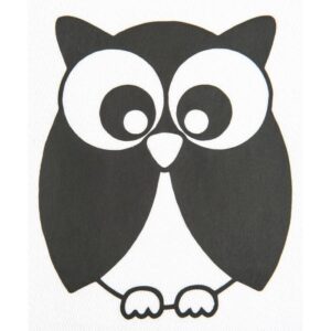 HKM Iron On Motive Owl
