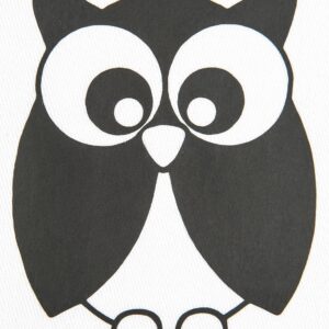 HKM Iron On Motive Owl