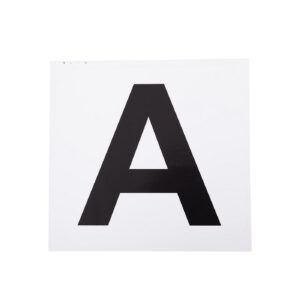 PREMIERE Self Adhesive Letters H-E-K-M-B-F-A-C