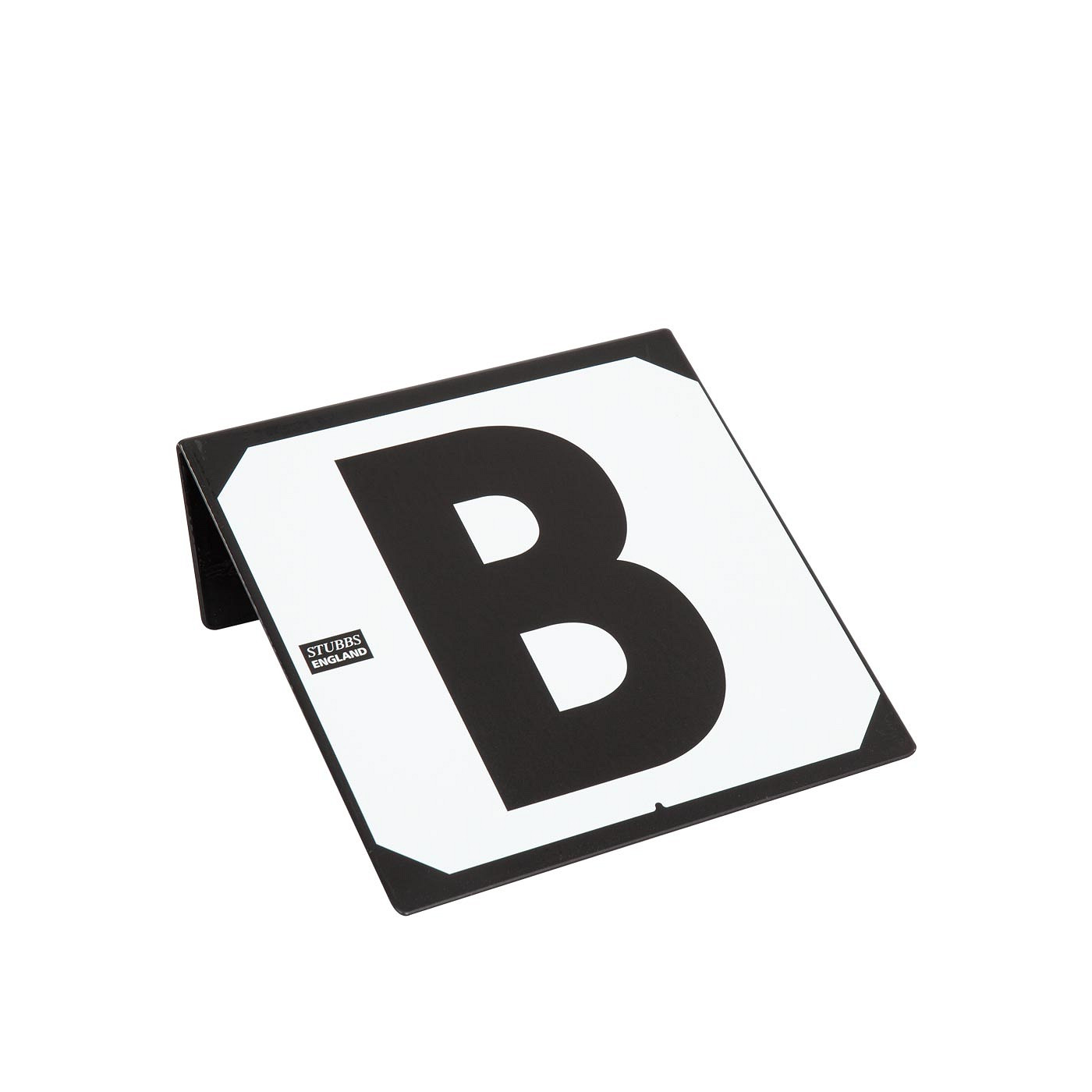 Stable signs STUBBS hookon set/8 ABCEFHKM H24xB22xD7cm - Image 3