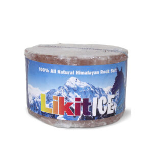 Lickstone Likit ICE 1kg round Himalayan rock salt