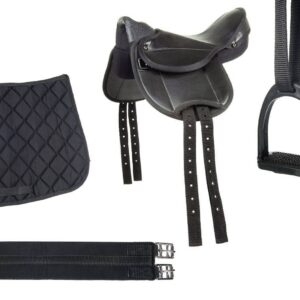 HKM Shetland pony saddle set -Beginner- .