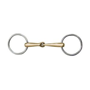 HKM Loose ring snaffle -Anatomic- 18 mm argentan