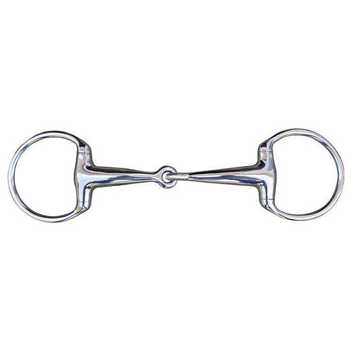 HKM Eggbutt snaffle 18 mm stainless steel