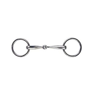 HKM Loose ring snaffle shetland pony 12 mm stainless steel