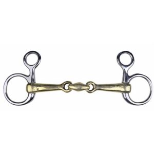 HKM Hanging cheek snaffle argentan, 16 mm