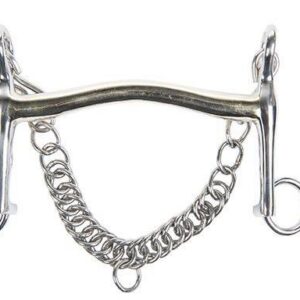 HKM Baby bridle bit, argentan, 16 mm, cheek 7 cm