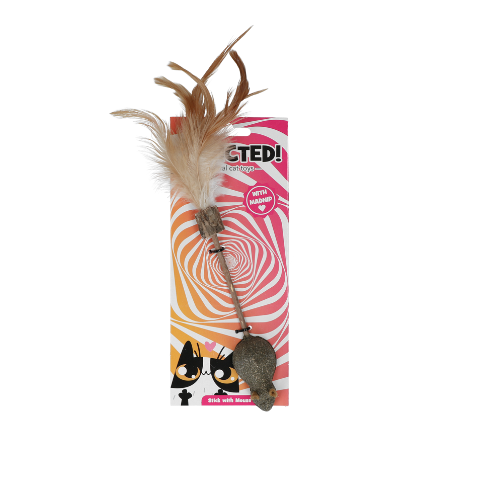 Addicted! Stick with Mouse & Feathers