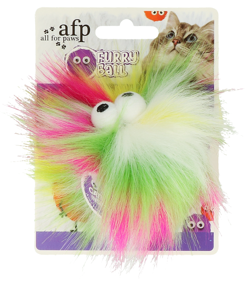 AFP Furry Ball - Fluffy Ball Yellow
