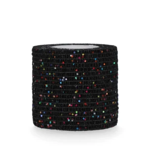 Excellent Animal Glitter Bandage Pro 5 cm - Black