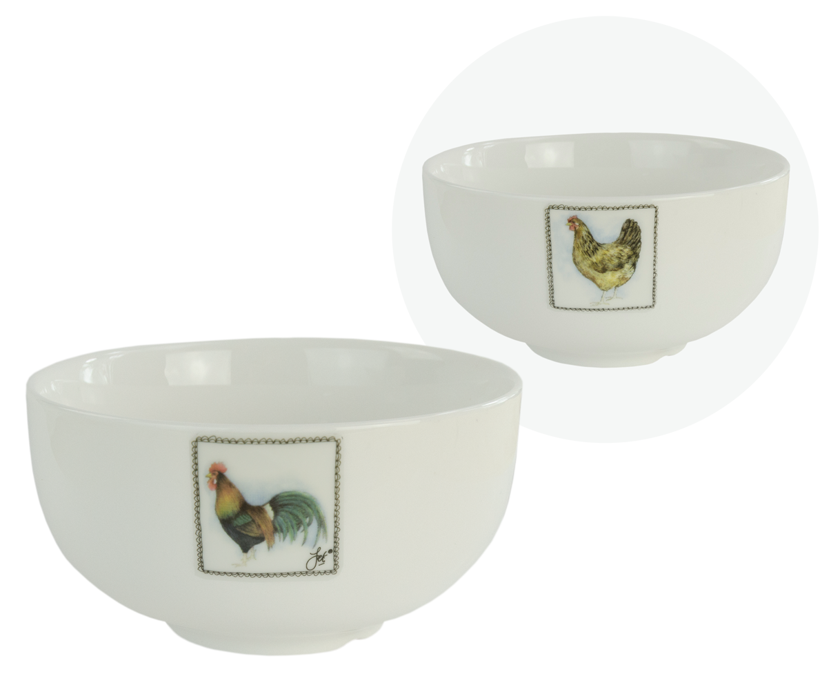 Boerenwinkel Bowl Rooster/Hen