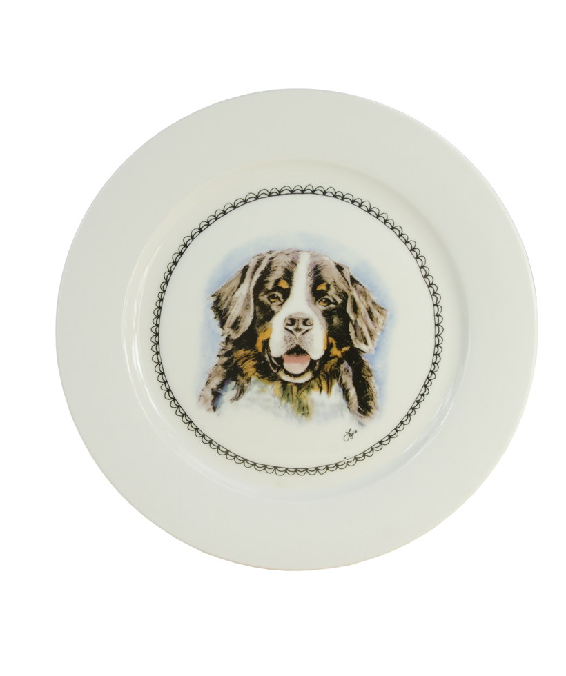 Boerenwinkel Breakfast Plate Dog