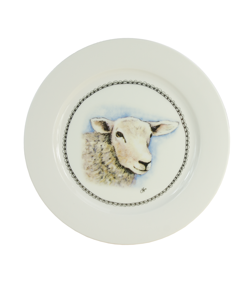 Boerenwinkel Breakfast Plate Sheep