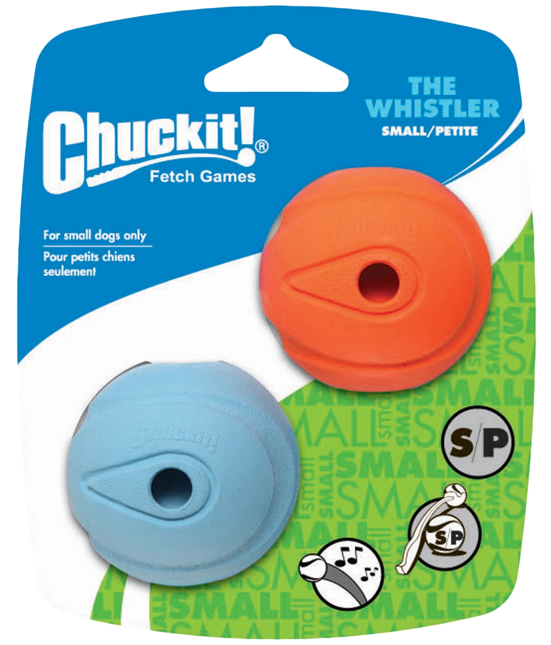 Chuckit! The Whistler S (2-pack)