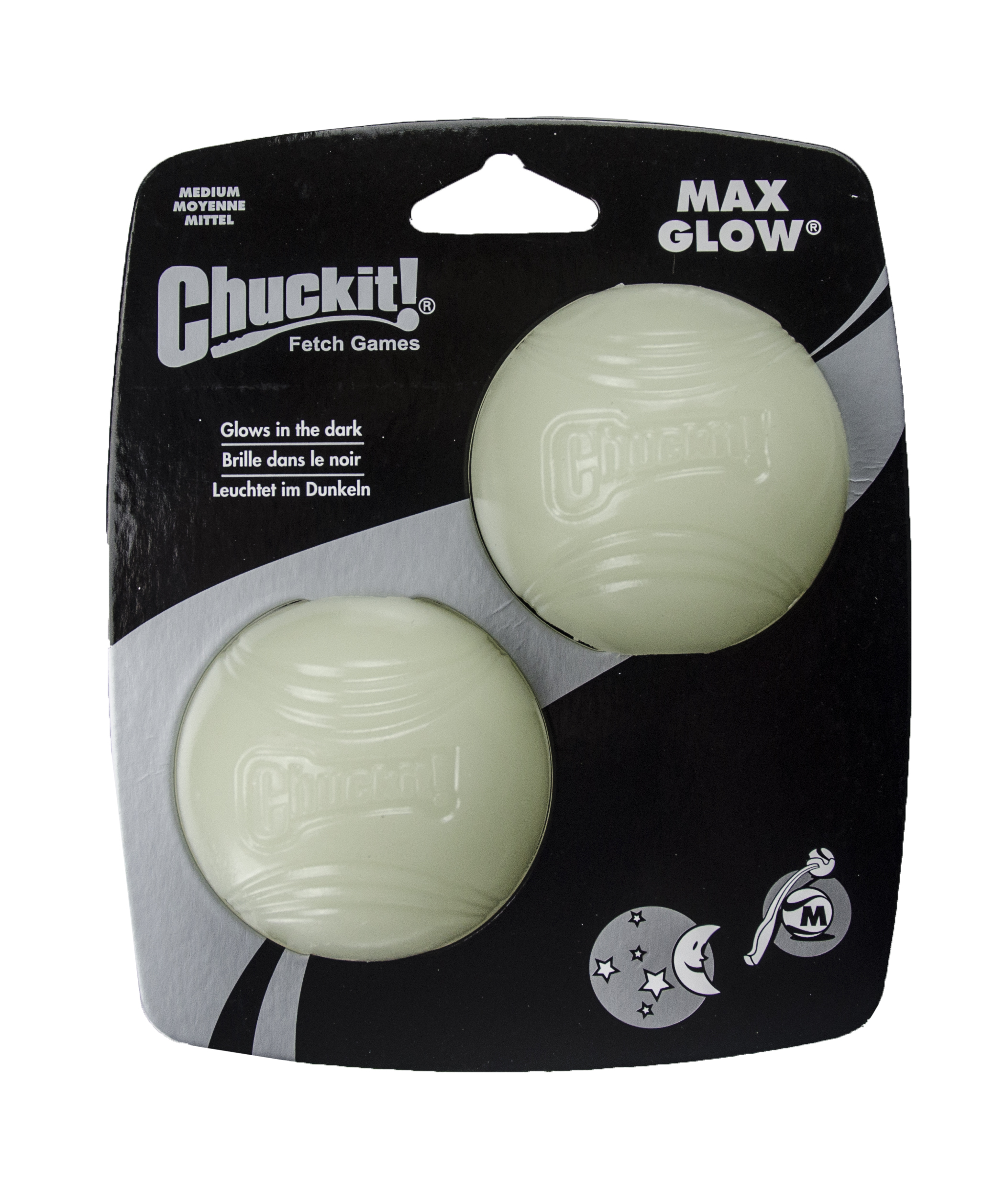 Chuckit! Max Glow M (2-pack)