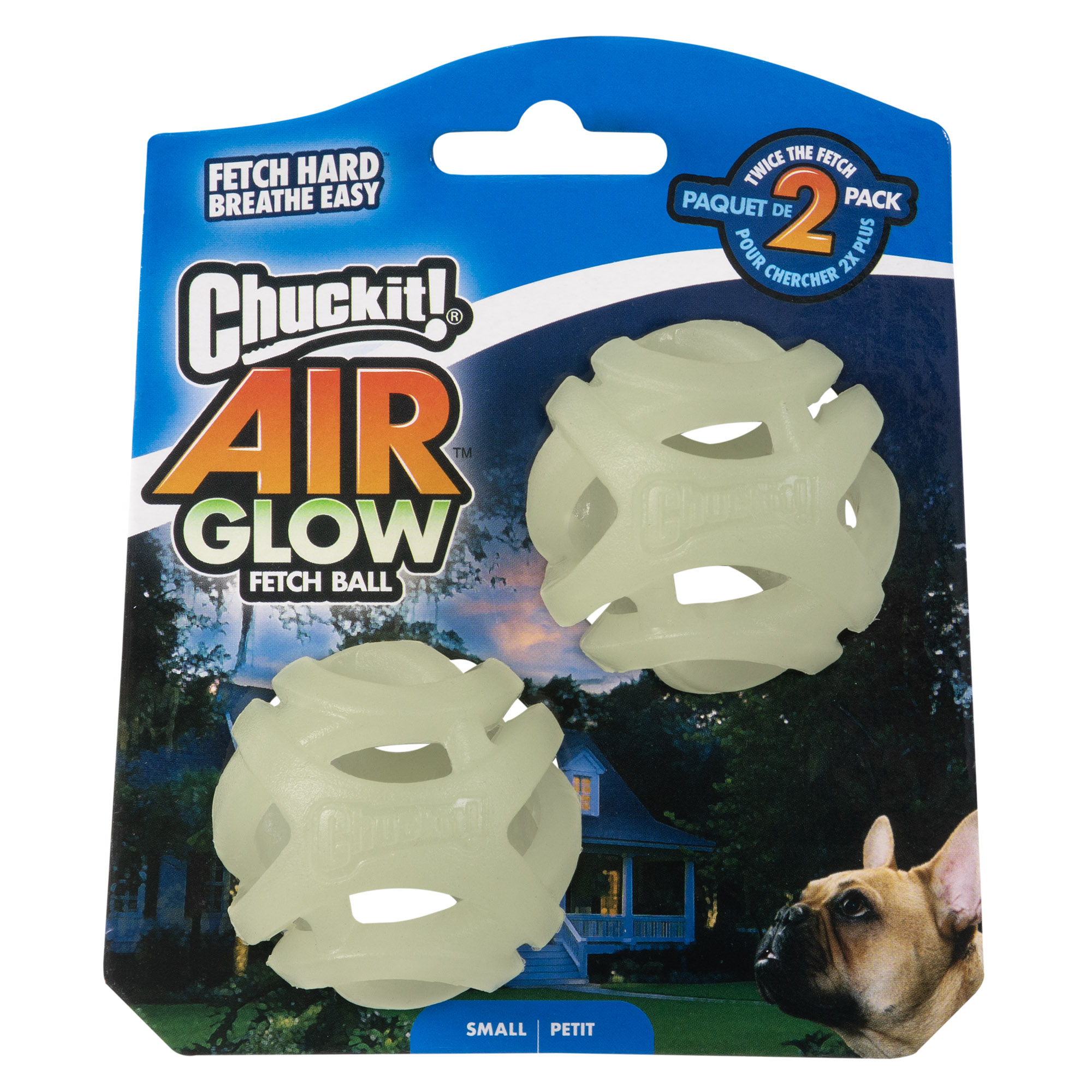 Chuckit! Air Glow Fetch Ball S (2-pack)