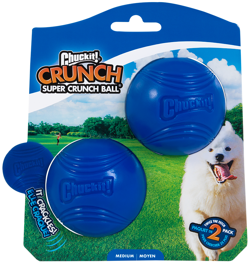 Chuckit! Super Crunch Ball M (2-pack)