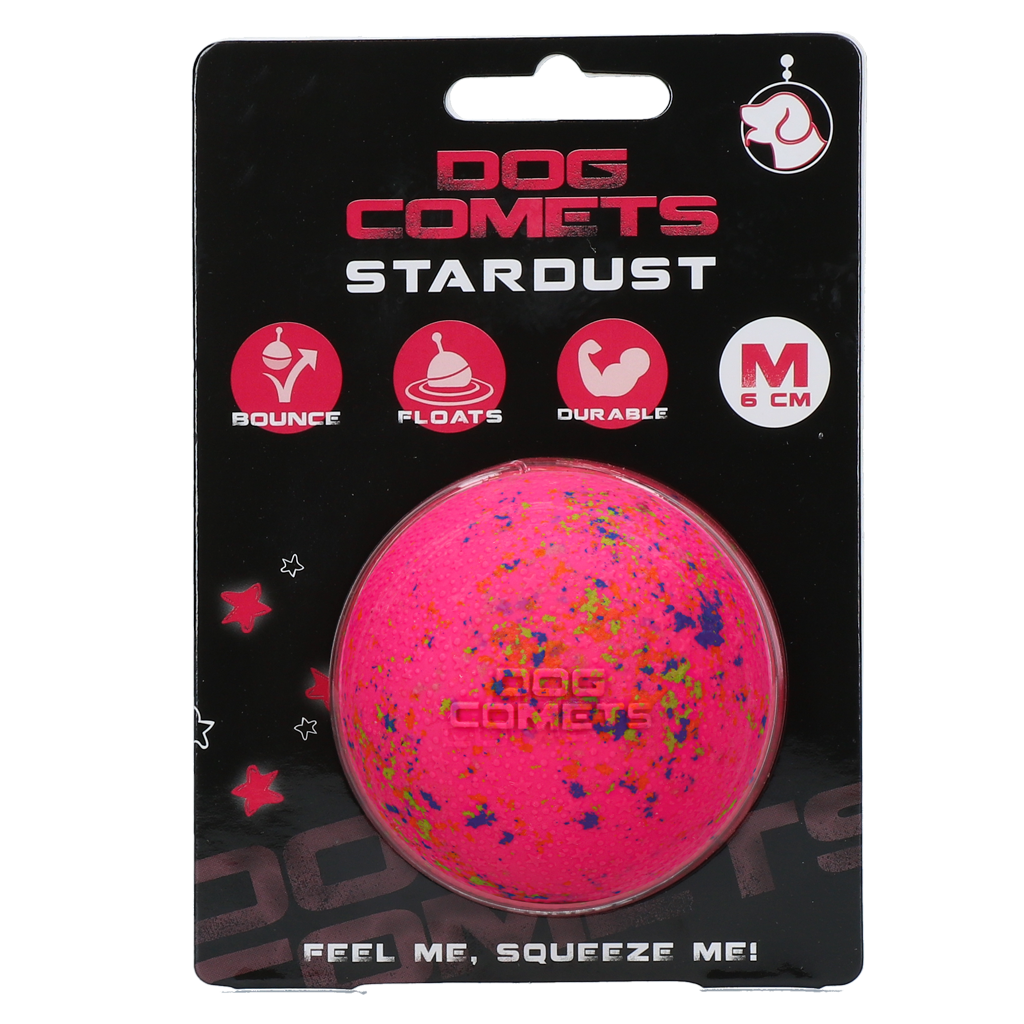 Dog Comets Stardust Pink M