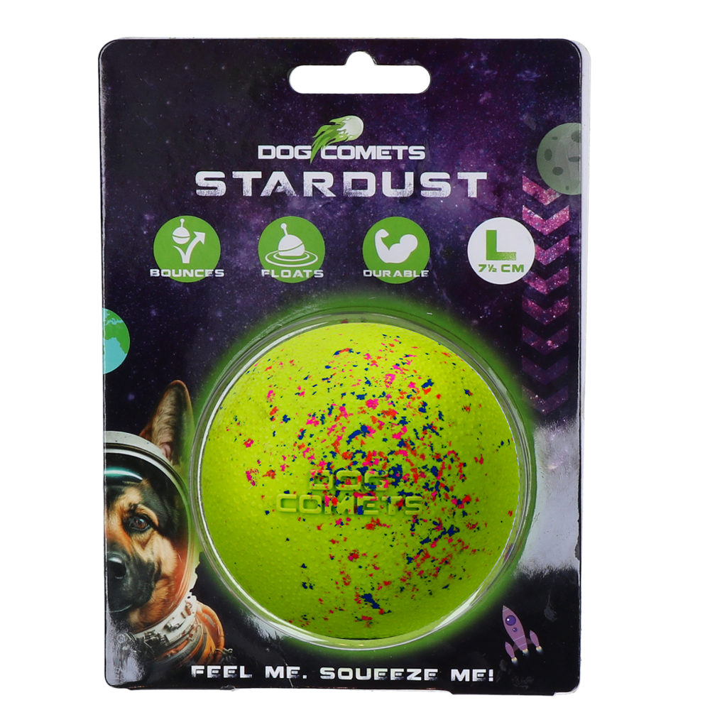 Dog Comets Stardust Green L