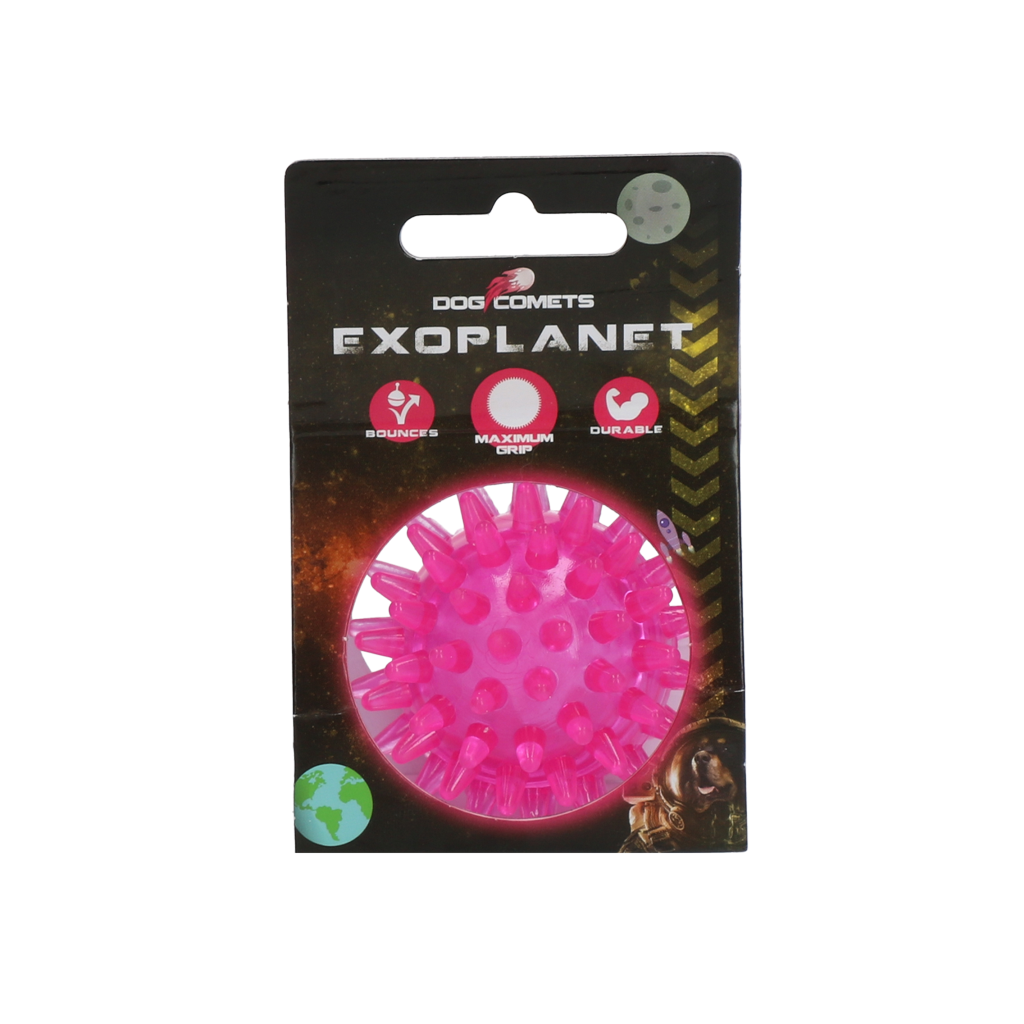 Dog Comets Exoplanet Spiky Ball S Pink