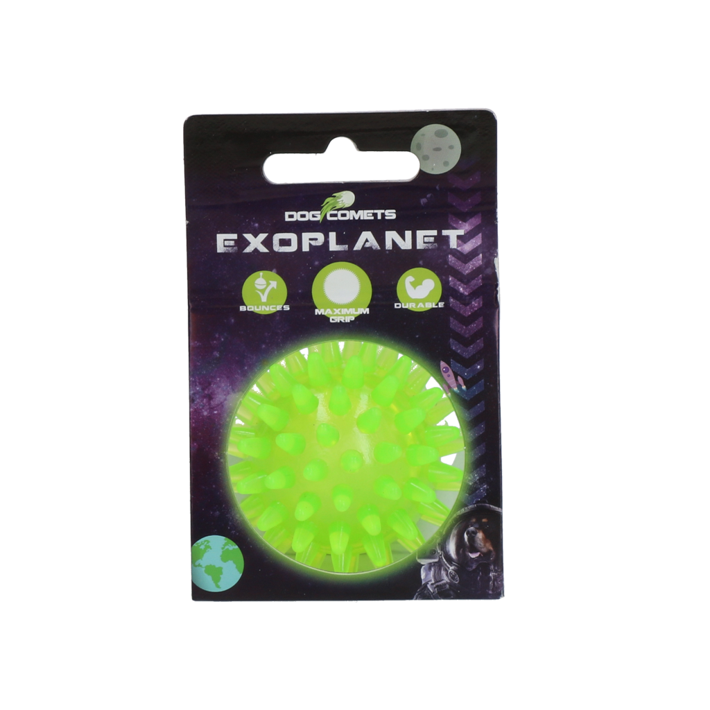 Dog Comets Exoplanet Spiky Ball S Green