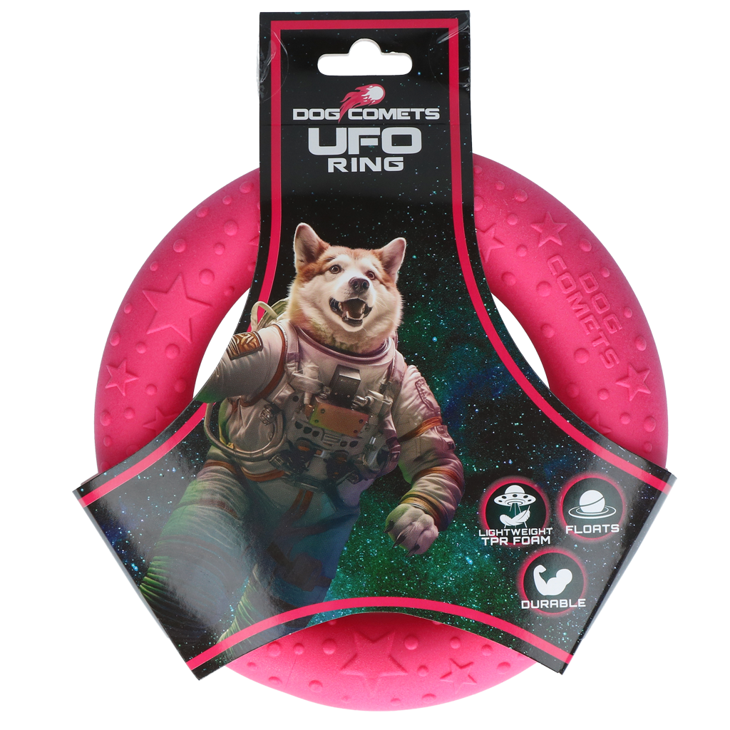 Dog Comets UFO Ring Pink