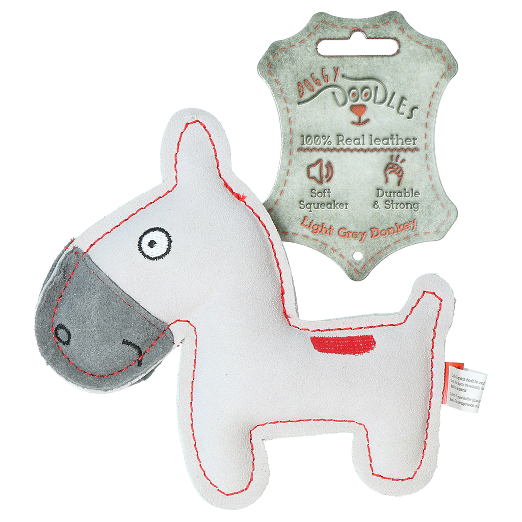 Doggy Doodles Donkey brown Donkey Light Gray