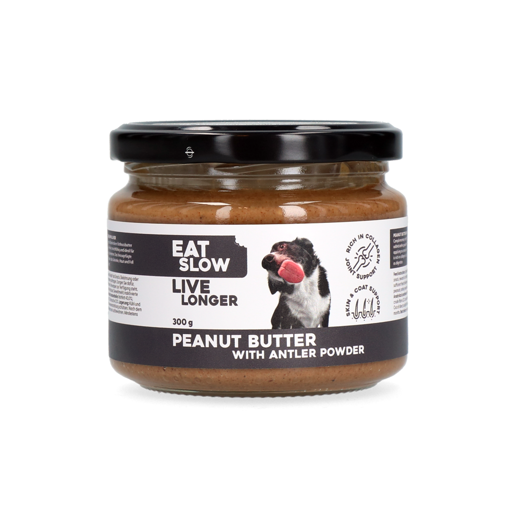 Eat Slow Live Longer Peanut Butter With Antler Powder 300 g