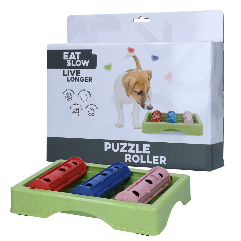 Eat Slow Live Longer Puzzle Roller