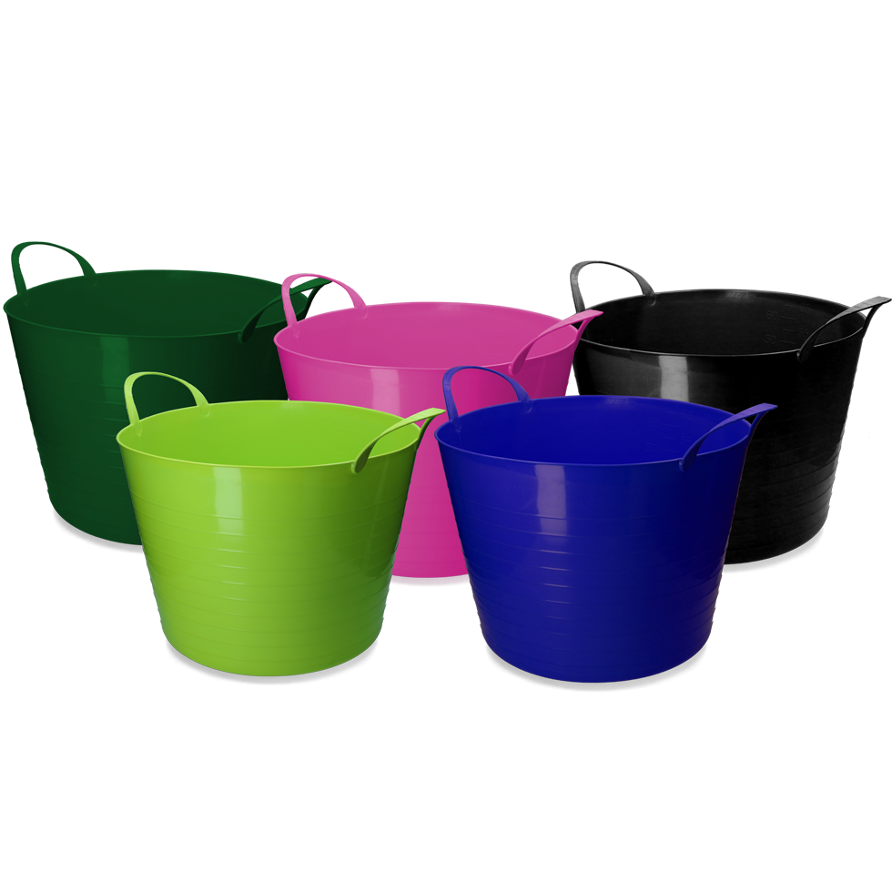 vPlast Trough V-Trug Flexi 65 l Lime green