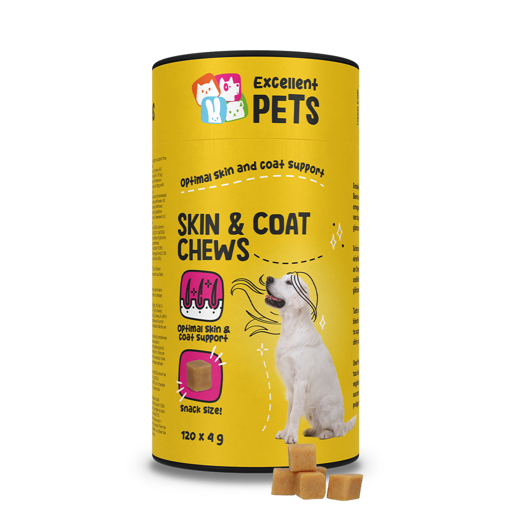 Excellent Pets Skin & Coat Soft Chews 120 Treats