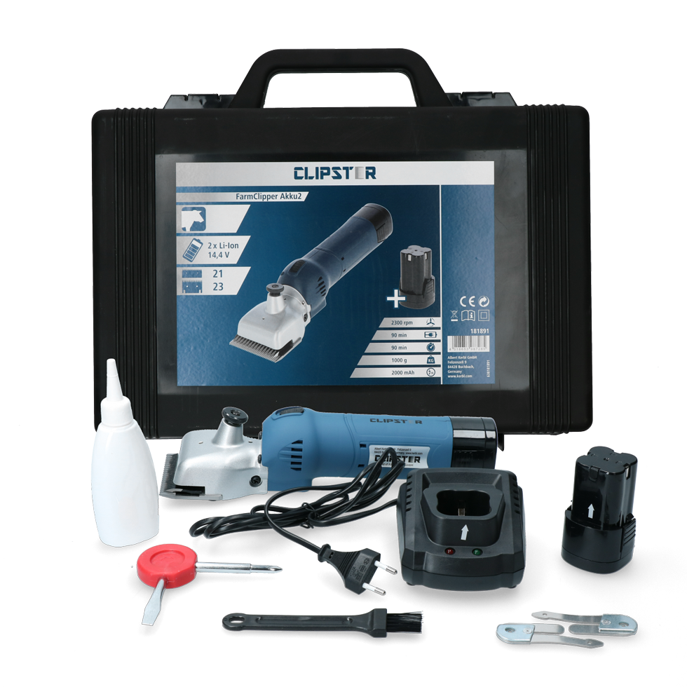 Clipster FarmClipper Akku2 Cattle