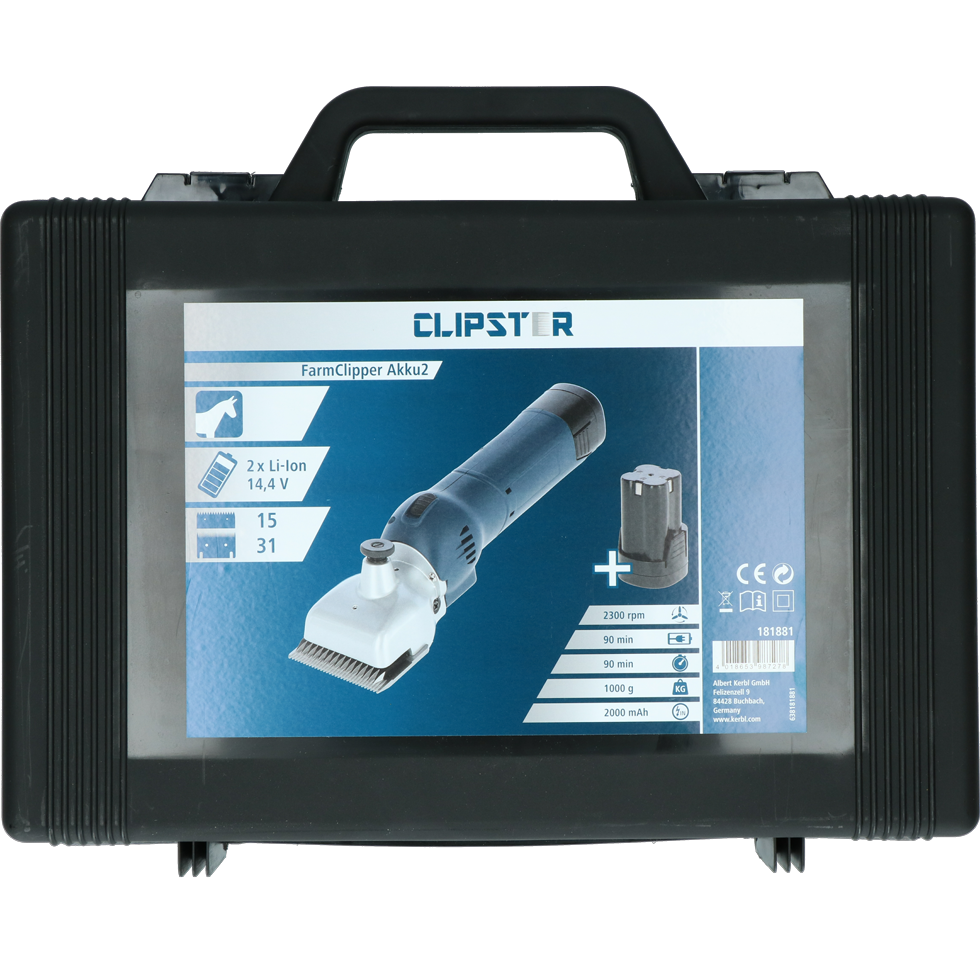 Clipster FarmClipper Akku2 Horse