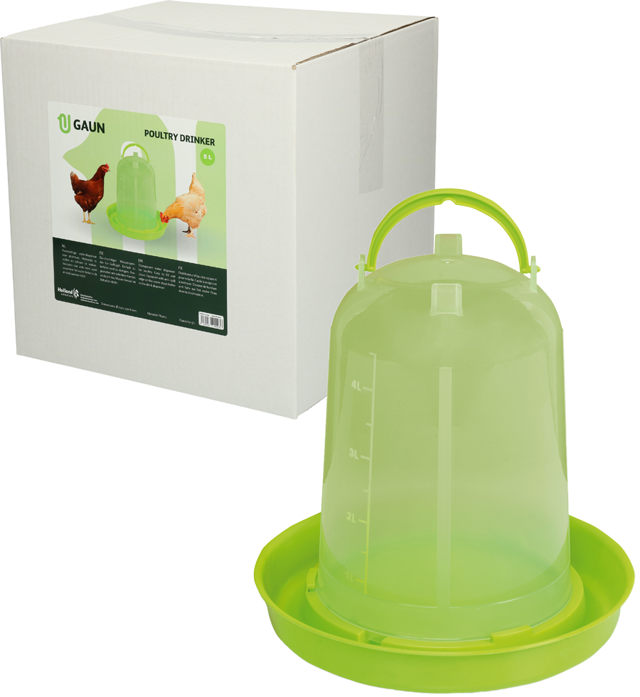 Gaun Poultry Drinker Green Lemon 5 l