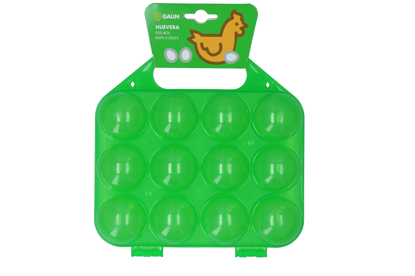 Gaun Poultry Egg Box Green Lemon