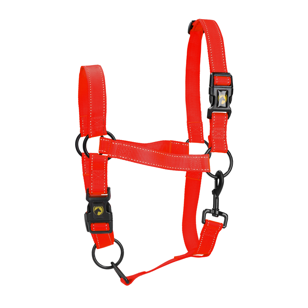 Excellent Premium Halter Red L