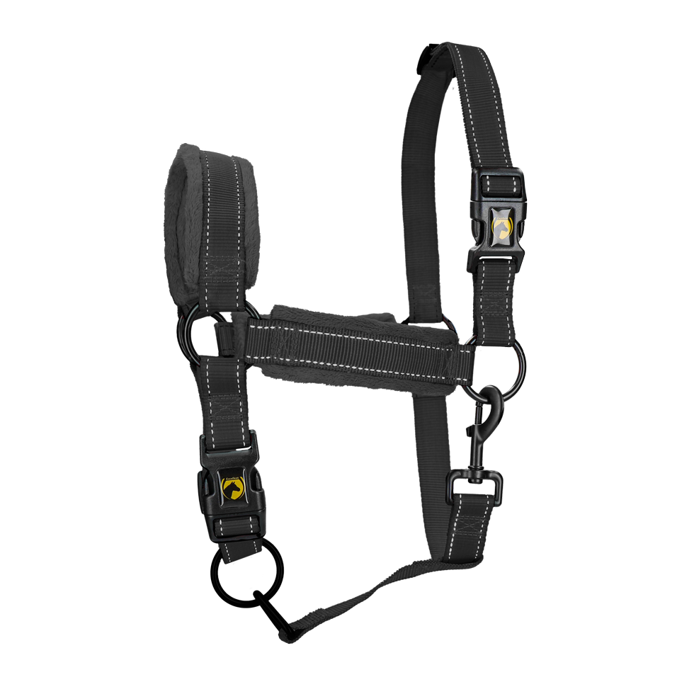 Excellent Superior Halter Black L