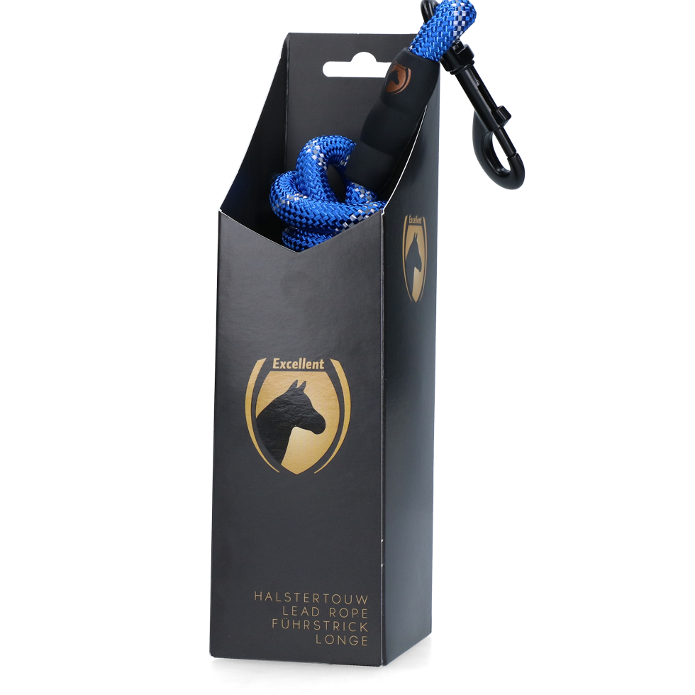 Lead rope Exclusive Reflective Blue