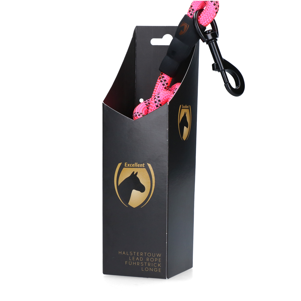 Lead rope Exclusive Reflective Pink