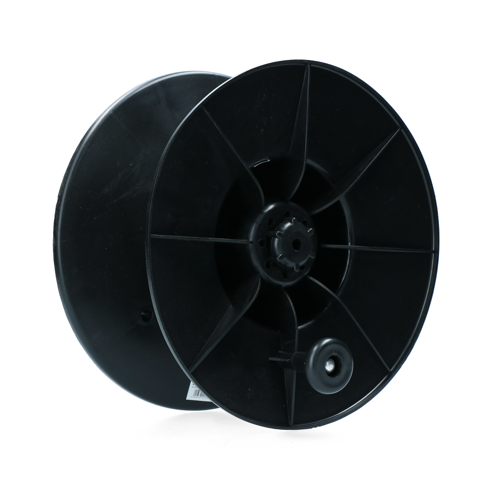 Reel for tape and wire with carrying strap Reel