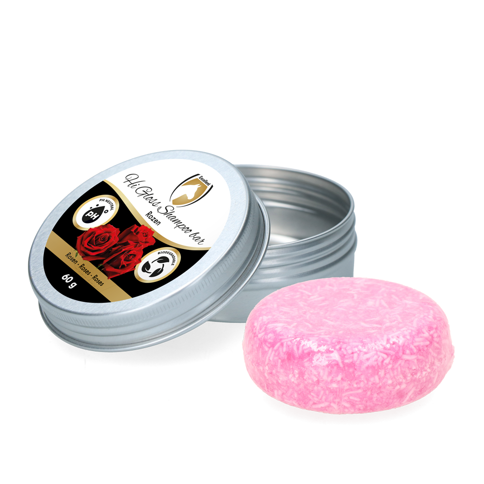 Excellent Horse Hi Gloss Shampoo Bar Roses 60 g