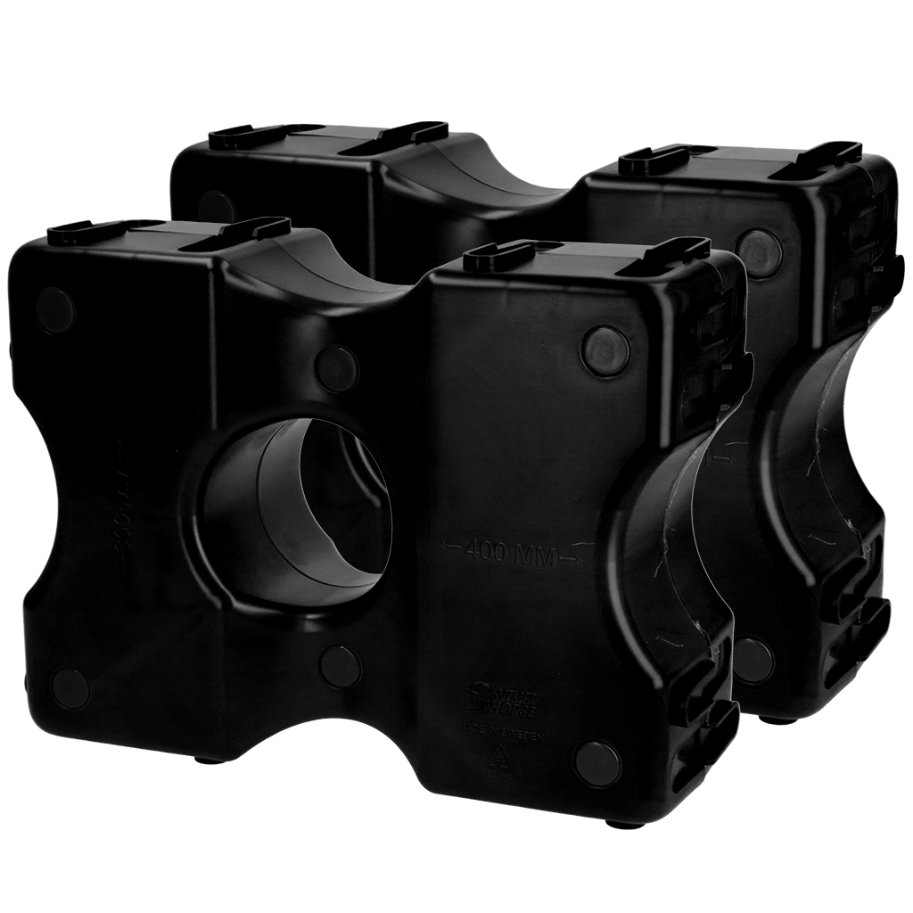 Vplast Cavaletti Obstacle Blocks 2 st Black