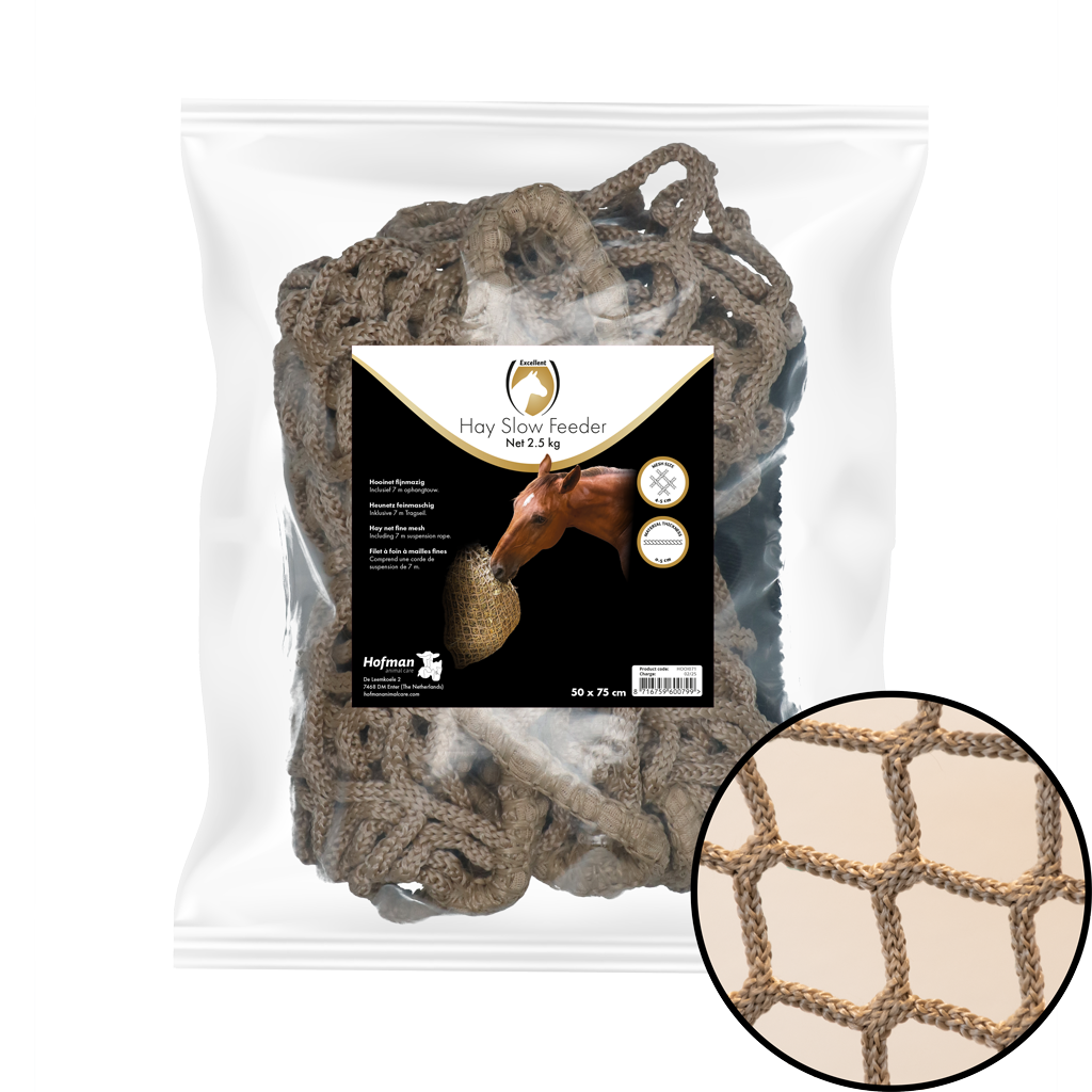 Hay Slow Feeder Net 2,5 kg (45 mm)