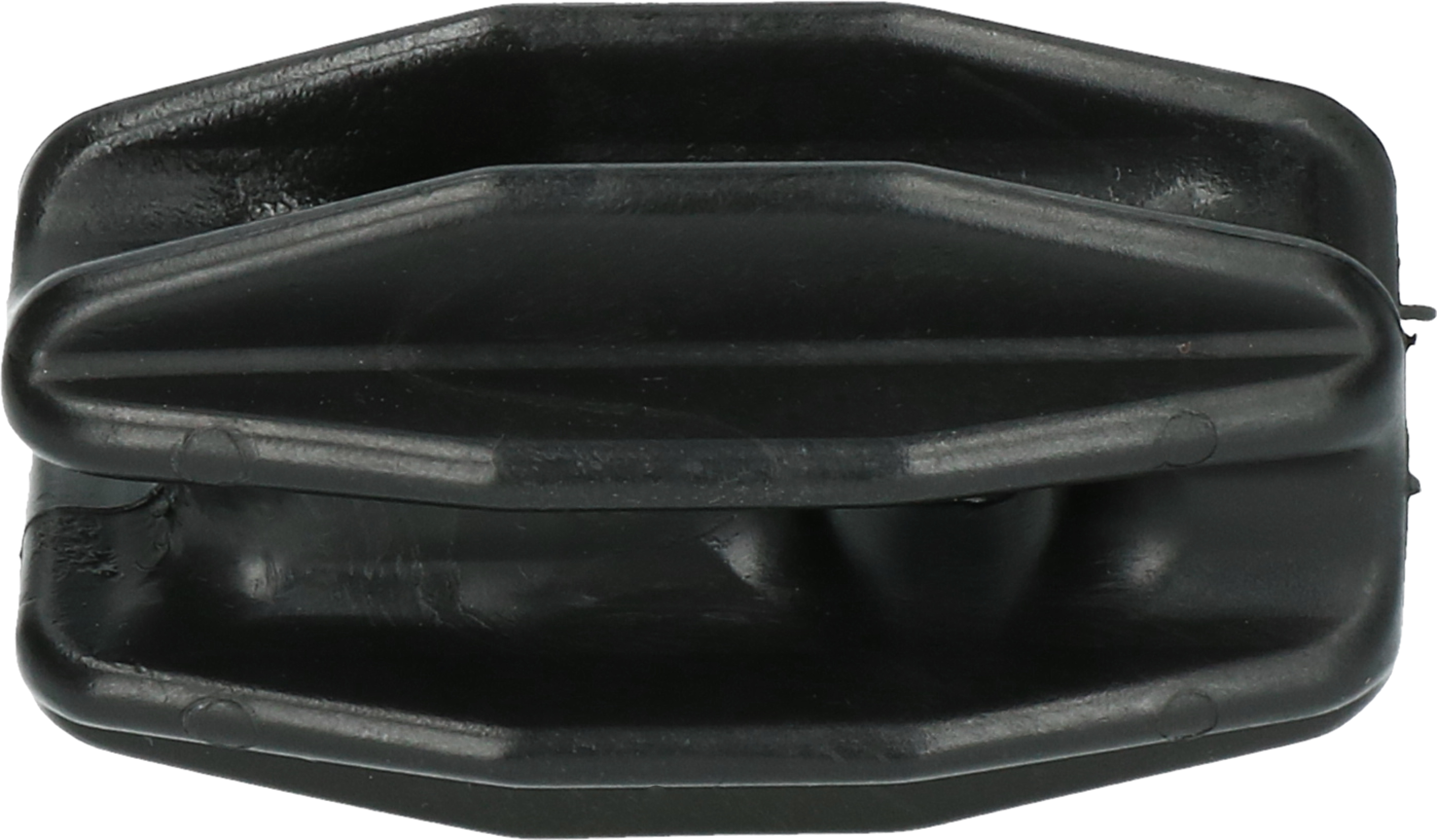 Strain insulator black